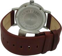 ●新品●EDWIN 腕時計 メンズ Men's Watch アナログ ラウンド 革 ダイヤルウォッチ 防水 5気圧 EPIC ブラウン EW1G001L0014 並行輸入品_画像5