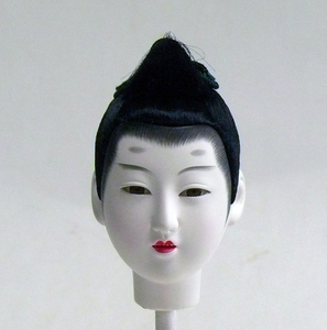 Art hand Auction Movie/TV props in stock/Hina doll Princess only (prince) head (Seisho) 216-5, season, Annual Events, Doll's Festival, Hina Dolls