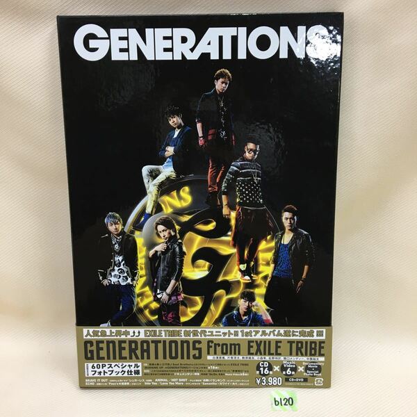 ○b120○ GENERTIONS from EXILE TRIBE CD DVD 帯付き