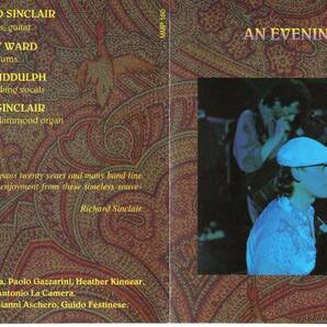 リチャード・シンクレアズ・キャラヴァン・オブ・ドリームス／AN EVENING OF MAGIC、2枚組CD（イタリア盤、mellow records）、1993年ライブの画像3