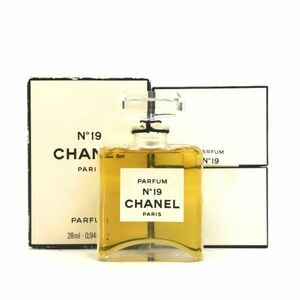 CHANEL シャネル No.19 パルファム 28ml ☆ほぼ未使用　送料350円