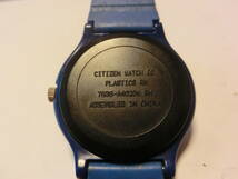 レア―＊当時物＊電池交換１０００円＊シチズン＊CITIZEN＊7630-A40206＊WACKY RACES＊ワッキーレース＊当時ベルト？＊0627-06_画像7