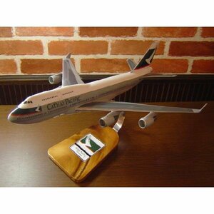 1/144 B747-400 CPA (U-HUJ) Cathay Pacific Airways модель самолет частный самолет ( пассажирский лайнер ) solid модель 