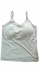 a8075# with translation . sweat speed . under free bla top camisole large size 5L gray beige 
