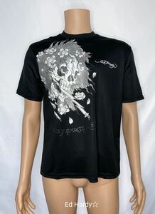 新品・Ed Hardy☆エドハーディー TシャツM32