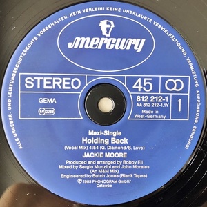 【Disco 12】Jackie Moore / Holding Back