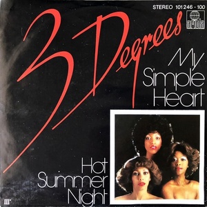 【Disco & Soul 7inch】Three Degrees / My Simple Heart