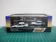 モデラーズ 1/64 頭文字D 2台セット 藤原拓海 トレノ (AE86) & 乾 信司 トレノ 2ドア(AE86)_画像1