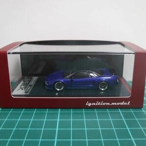 イグニッションモデル 1/64 ホンダ NSX (NA1) ブルーメタリックの画像1