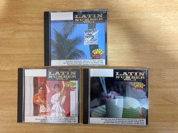 LATIN NUMBER ラテンナンバーベスト20vol1〜3 枚セット