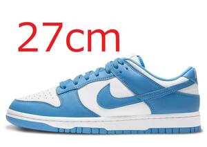 NIKE DUNK LOW UNIVERSITY BLUE 27cm ナイキ ダンク ロー ユニバーシティ ブルー 国内黒タグ