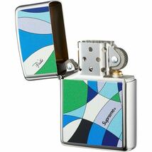 【3点セット】Supreme Emilio Pucci Zippo シュプリーム エミリオ プッチ ジッポー 21SS week16 Dusty Pink Blue Black 新品未使用 正規品_画像3