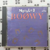 CD BOOWY「MORAL＋3」ボウイ_画像1