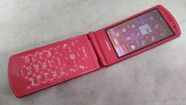 docomo FOMA Francfranc N-05B ＃DG2200 NECカシオモバイル ガラケー ケータイ 簡易動作確認＆簡易清掃＆初期化OK 判定○ 