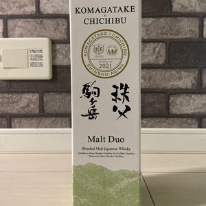 マルス ウイスキー モルト デュオ 駒ヶ岳 × 秩父 700ml