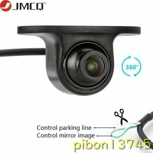 G1372: Mini CCD com HD night vision 360 times rotation car rear view camera front camera front view side Rebirth backup camera 