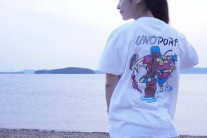 たなかみさき SHINKNOWNSUKE 宇野港 Tシャツ カットソー S 瀬戸内海