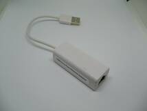 【新品】 クリップポスト便 USB2.0イーサネット 有線LAN接続用 USB アダプター(USB:2.0toFast Ethernet Adapter 白)1_画像8