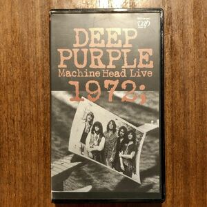 DEEP PURPLE ディープ・パープル　マシン・ヘッド・ライヴ1972 VHSビデオ