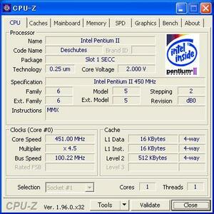 INTEL PentiumII 450 MHz SECC (Slot1) ★CPUクーラ付き★