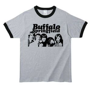 【Lサイズ Tシャツ】Buffalo Springfield バッファロー・スプリングフィールド ニールヤング はっぴいえんど 細野晴臣 CD レコード