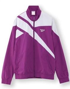 リーボック クラシック LF ベクター トラックトップ Oサイズ 定価10249円 パープル Reebok CLASSIC LF VECTOR TRACKTOP ジャケット