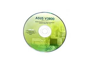 ASUS V3800 Series CD 2D/3D Graphics & Accelerator ビデオカードのドライバ?