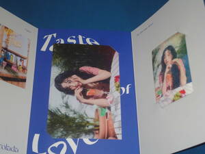 BOOKLET（レンティキュラーフォトカード+テイスティングカード）ミナ　MINA　セット　★　TWICE 『Taste of Love』封入　★