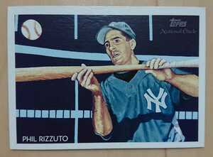 ★PHIL RIZZUTO TOPPS NATIONAL CHICLE DIAMOND STARS 2010 #226 MLB メジャーリーグ 大リーグ HOF リズトー NEW YORK YANKEES ヤンキース