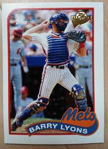 ★BARRY LYONS TOPPS ALL TIME FAN FAVORITES #91 MLB メジャーリーグ 大リーグ バリー ライオンズ NEW YORK METS ニューヨーク メッツ