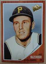 ★BILL MAZEROSKI TOPPS ALL TIME FAN FAVORITES 2005 MLB メジャーリーグ 大リーグ HOF LEGEND ビル マゼロスキ PIRATES パイレーツ_画像1