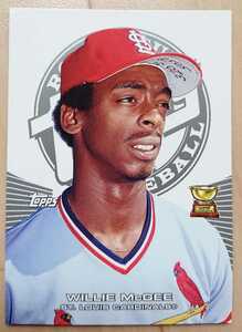 ★WILLIE MCGEE TOPPS ROOKIE CUP BASEBALL 2005 #50 MLB メジャーリーグ 大リーグ LEGEND RC ウイリー マギー CARDINALS カージナルス