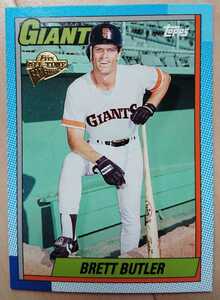 ★BRETT BUTLER TOPPS ALL TIME FAN FAVORITES #38 MLB メジャーリーグ 大リーグ ブレット バトラー SAN FRANCISCO GIANTS ジャイアンツ