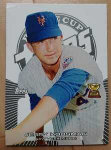 ★JERRY KOOSMAN TOPPS ROOKIE CUP BASEBALL 2005 #20 MLB メジャーリーグ 大リーグ LEGEND RC ジェリー クーズマン NEW YORK METS メッツ