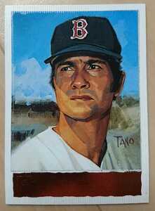 ★CARL YASTRZEMSKI TOPPS GALLERY 2001 MLB メジャーリーグ 大リーグ HOF LEGEND カール ヤストレムスキー BOSTON RED SOX レッドソックス