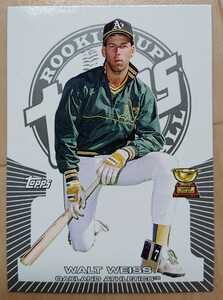 ★WALT WEISS TOPPS ROOKIE CUP BASEBALL 2005 #63 MLB メジャーリーグ 大リーグ RC ウォルト ワイス OAKLAND ATHLETICS アスレチックス