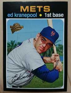 ★ED KRANEPOOL TOPPS ALL TIME FAN FAVORITES 2005 #95 MLB メジャーリーグ 大リーグ HOF LEGENDS クレインプール NEW YORK METS メッツ