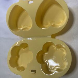 レンジ 目玉焼き 調理器具 簡単 時短 花型 ハート型
