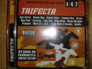 中古 Trifecta Riddim [ワンウェイ] Rhythm greensleeves t.o.k. vybz kartel beenie man bounty killer sizzla elephant man sean paul