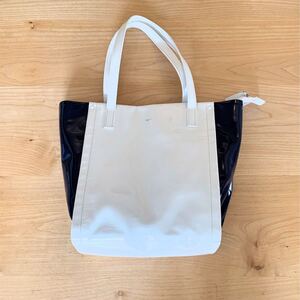 アニエス・ベー agnes.b トートバッグ エナメル