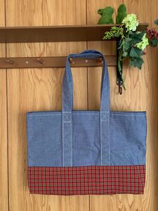 ハンドメイド!トートバッグ!レッスンバッグ