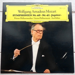 LP モーツァルト交響曲第40番 第41番ジュピター カール・ベーム ウィーンフィル MG1051