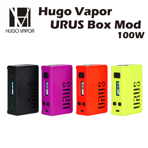 VAPE Hugo Vapor URUS 100W Box MOD【21700】BLACK　軽量70G　新品　未開封 