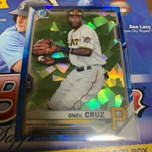 2021 bowman sapphire oneil Cruz