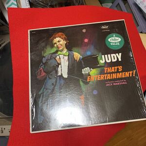 LP ジュディ・ガーランド　激レア品「that's entertainment」彼女の恐らく最後のアルバム、未収録曲多数、多分唯一のステレオ録音