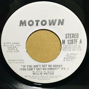 【US PROMO】7★Willie Hutch - If You Ain't Got No Money (You Can't Get No Honey)