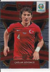 2020PANINI SELECT UEFA EURO　No.59　CAGLAR SOYUNCU　チャーラル・ソユンジュ　トルコ代表　パラレルカード