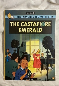 英語　英国版　タンタンの冒険　The Castafiore Emerald Adventures of Tintin