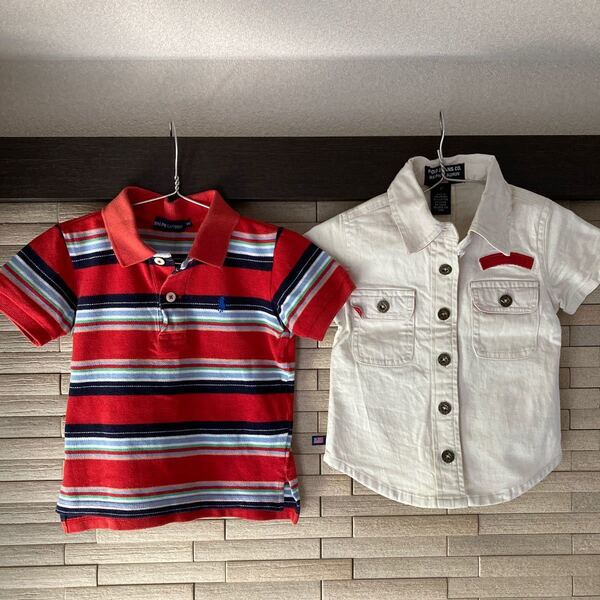 ラルフローレン RALPH LAUREN ポロシャツ 半袖シャツ ジャケット ポロジーンズ ジージャン デニムシャツ 子供 90