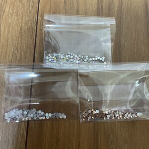 ネイルパーツ ハンドメイド ストーン クリスタル ピンク